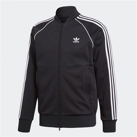 adidas jacke schwarz daumenlöcher|Schwarz .